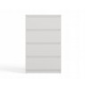M4/60 MALWA CHEST OF DRAWERS 4 DRAWERS WHITE