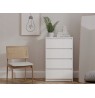 M4/60 MALWA CHEST OF DRAWERS 4 DRAWERS WHITE