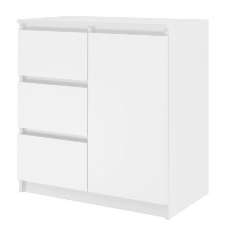 Topeshop 1D3S BIEL KPL chest of drawers
