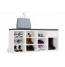 TALLIN shoe cabinet, white