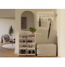 LOKA shoe cabinet, white