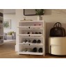 LOKA shoe cabinet, white