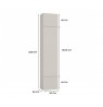 HAGA III 1SZ2W Cashmere Wardrobe