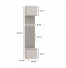 HAGA III 2SZ1W Cashmere Wardrobe