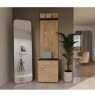 Topeshop DUO WIESZAK ANT/ART clothing hanger Anthracite, Oak