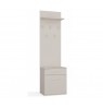 DUO coat hanger, cashmere colour