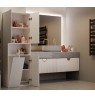 BATHROOM CABINET NEL DK 1K BASKET CASMERE COLOUR
