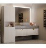 BATHROOM CABINET NEL DK 1K BASKET CASMERE COLOUR