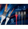 Tracer 47486 USB A - Lightning M/M 1m  Cable Red