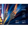 Tracer 47487 USB A - Type C M/M 1m  Cable Grey