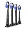 Philips Sonicare S2 Sensitive HX6054/88 Sonic Dantų šepetėlio galvutės, Juoda
