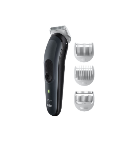 Braun Body Groomer | BG3340 | Cordless | Black/Grey