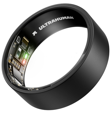 Ultrahuman | Ring Air | Matte Grey | Size 5 | Smart Ring