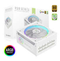 Gamemax PSU | RGB 1050G WH | 1050 W | Gold | White | Full Modular