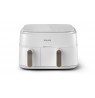 Philips 3000 series NA353/10 fryer Double 9 L Stand-alone 2750 W Hot air fryer Silver, White