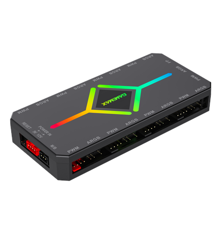 Gamemax | Remoter control | V4.0 ARGB PWM HUB BK | Black | Gamemax