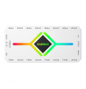 Gamemax | Remoter control | V4.0 ARGB PWM HUB BK | White | Gamemax
