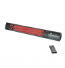 TunaBone | Electric Wall mounted Infrared Patio Heater | TB2580W-01 | Patio heater | 2500 W | Number of power levels 3 | Suitabl