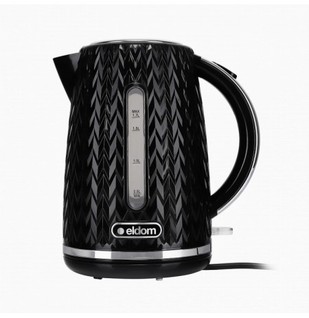 NELO kettle, capacity 1.7 l, power 2000 W, black