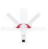 LB-24 LED desk lamp with clock