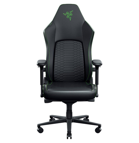 Razer Ergonomic Gaming Chair with Breathable Comfort | Iskur V2 NewGen | Black/Green