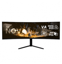 Arozzi | Nova | 49 " | VA | 32:9 | 165 Hz | 4 ms | 5120 x 1440 pixels | 350 cd/m² | HDMI ports quantity 2 | Black