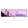 Arozzi Nova | 49 " | VA | 32:9 | 165 Hz | 4 ms | 5120 x 1440 pixels | 350 cd/m² | HDMI ports quantity 2 | Pink