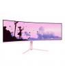 Arozzi Nova | 49 " | VA | 32:9 | 165 Hz | 4 ms | 5120 x 1440 pixels | 350 cd/m² | HDMI ports quantity 2 | Pink