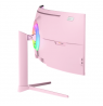 Arozzi Nova | 49 " | VA | 32:9 | 165 Hz | 4 ms | 5120 x 1440 pixels | 350 cd/m² | HDMI ports quantity 2 | Pink