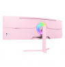 Arozzi Nova | 49 " | VA | 32:9 | 165 Hz | 4 ms | 5120 x 1440 pixels | 350 cd/m² | HDMI ports quantity 2 | Pink