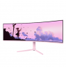 Arozzi Nova | 49 " | VA | 32:9 | 165 Hz | 4 ms | 5120 x 1440 pixels | 350 cd/m² | HDMI ports quantity 2 | Pink
