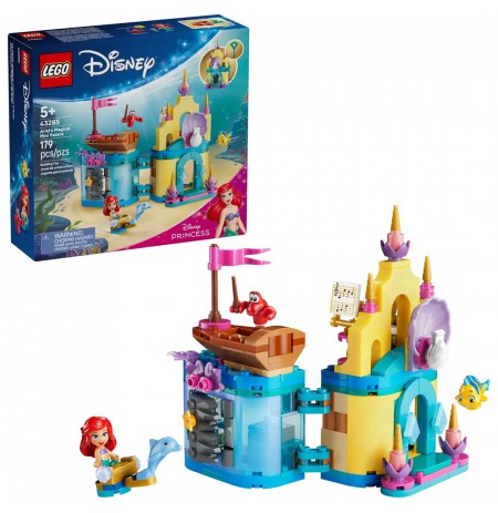 LEGO DISNEY 43285 Ariel's Magical Mini Palace