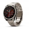 Garmin Fenix 8 3.56 cm (1.4") AMOLED 47 mm Digital 454 x 454 pixels Touchscreen Titanium Wi-Fi GPS (satellite)