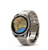 Garmin Fenix 8 3.56 cm (1.4") AMOLED 47 mm Digital 454 x 454 pixels Touchscreen Titanium Wi-Fi GPS (satellite)