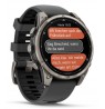 Garmin fēnix 8 Pro 3.56 cm (1.4") AMOLED 47 mm Digital 454 x 454 pixels Touchscreen Graphite, Titanium Wi-Fi GPS (satellite)