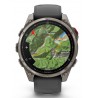 Garmin fēnix 8 Pro 3.56 cm (1.4") AMOLED 47 mm Digital 454 x 454 pixels Touchscreen Graphite, Titanium Wi-Fi GPS (satellite)