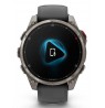 Garmin fēnix 8 Pro 3.56 cm (1.4") AMOLED 47 mm Digital 454 x 454 pixels Touchscreen Graphite, Titanium Wi-Fi GPS (satellite)