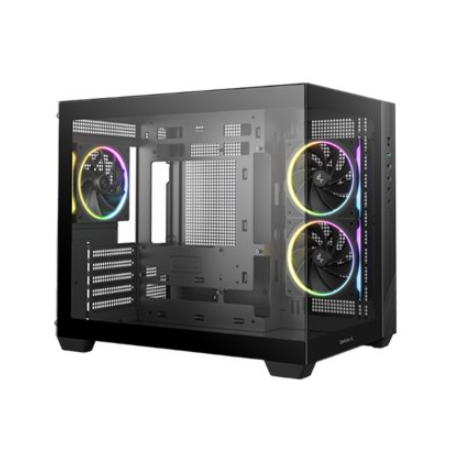 Deepcool Case | CG330 3F | Black | Micro ATX