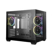 Deepcool Case | CG330 3F | Micro ATX | Black