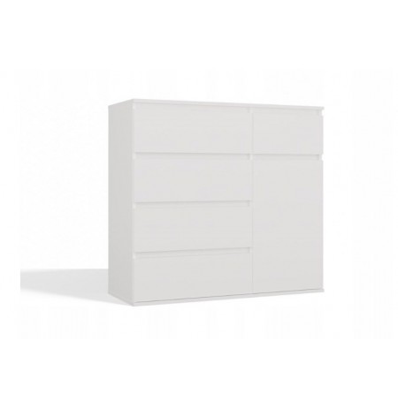 MALWA 1D5S WHITE CHEST OF DRAWERS