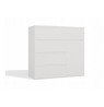 MALWA 1D5S WHITE CHEST OF DRAWERS