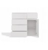 MALWA 1D5S WHITE CHEST OF DRAWERS