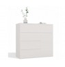 MALWA 1D5S WHITE CHEST OF DRAWERS