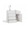 MALWA 1D5S WHITE CHEST OF DRAWERS