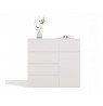 MALWA 1D5S WHITE CHEST OF DRAWERS