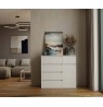 MALWA 1D5S WHITE CHEST OF DRAWERS