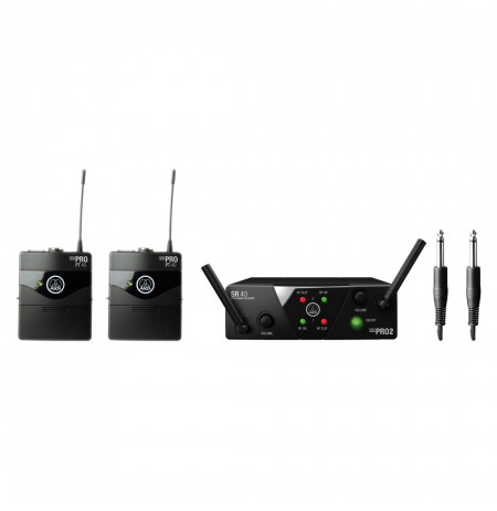 Wireless mic set AKG WMS40 Mini2 Instrumental