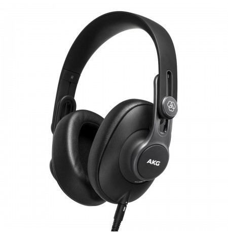 AKG K361 headphones/headset Wired Head-band Stage/Studio Black, Metallic