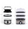 Salter EK5885VDE Compact 3-Tier Steamer
