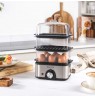 Salter EK5885VDE Compact 3-Tier Steamer